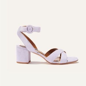 Margaux City Sandal in Lilac Suede NWOT